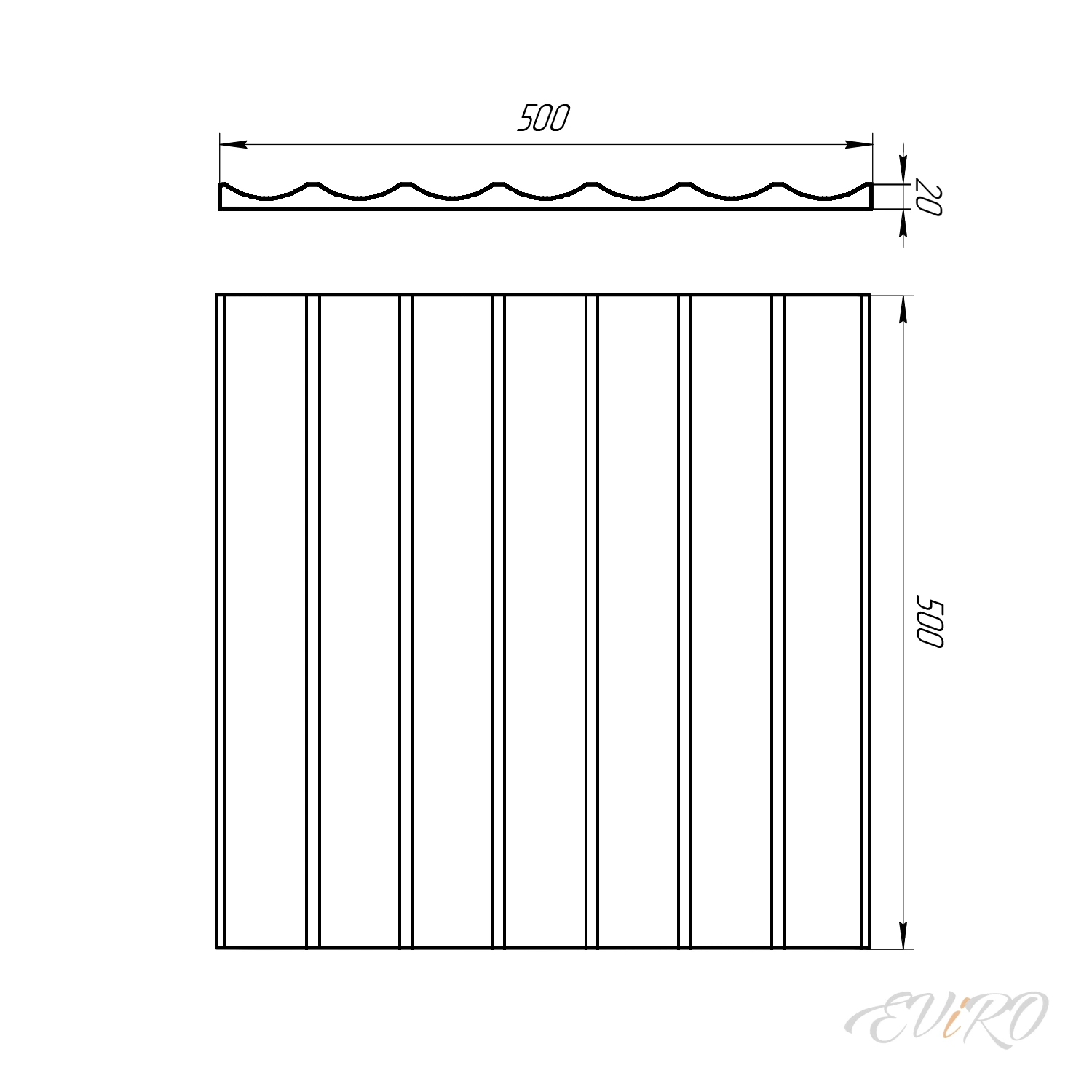 3D панель EViRO Спарта Premium Soft