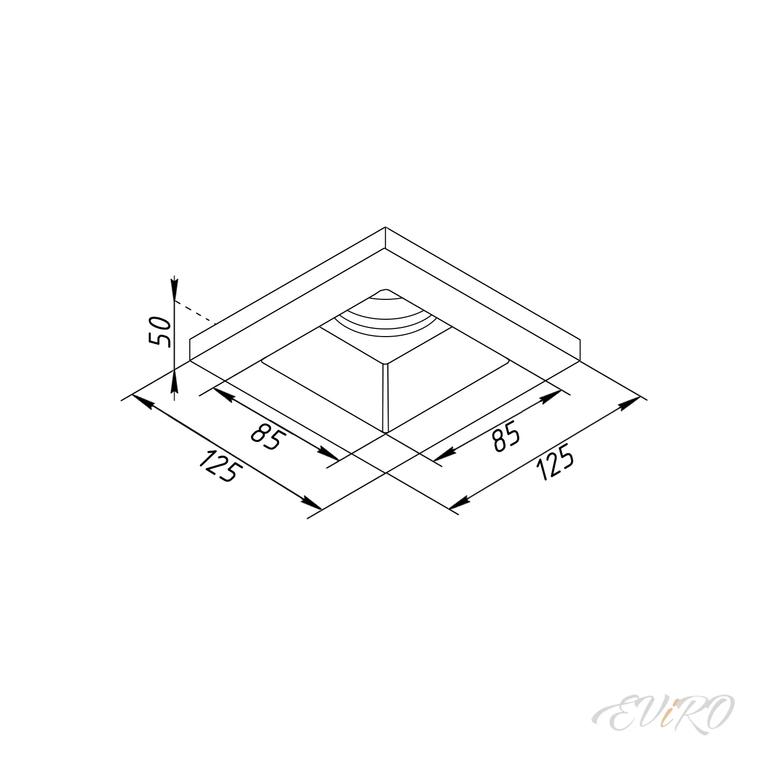 Потолочный светильник EViRO ВПС 5