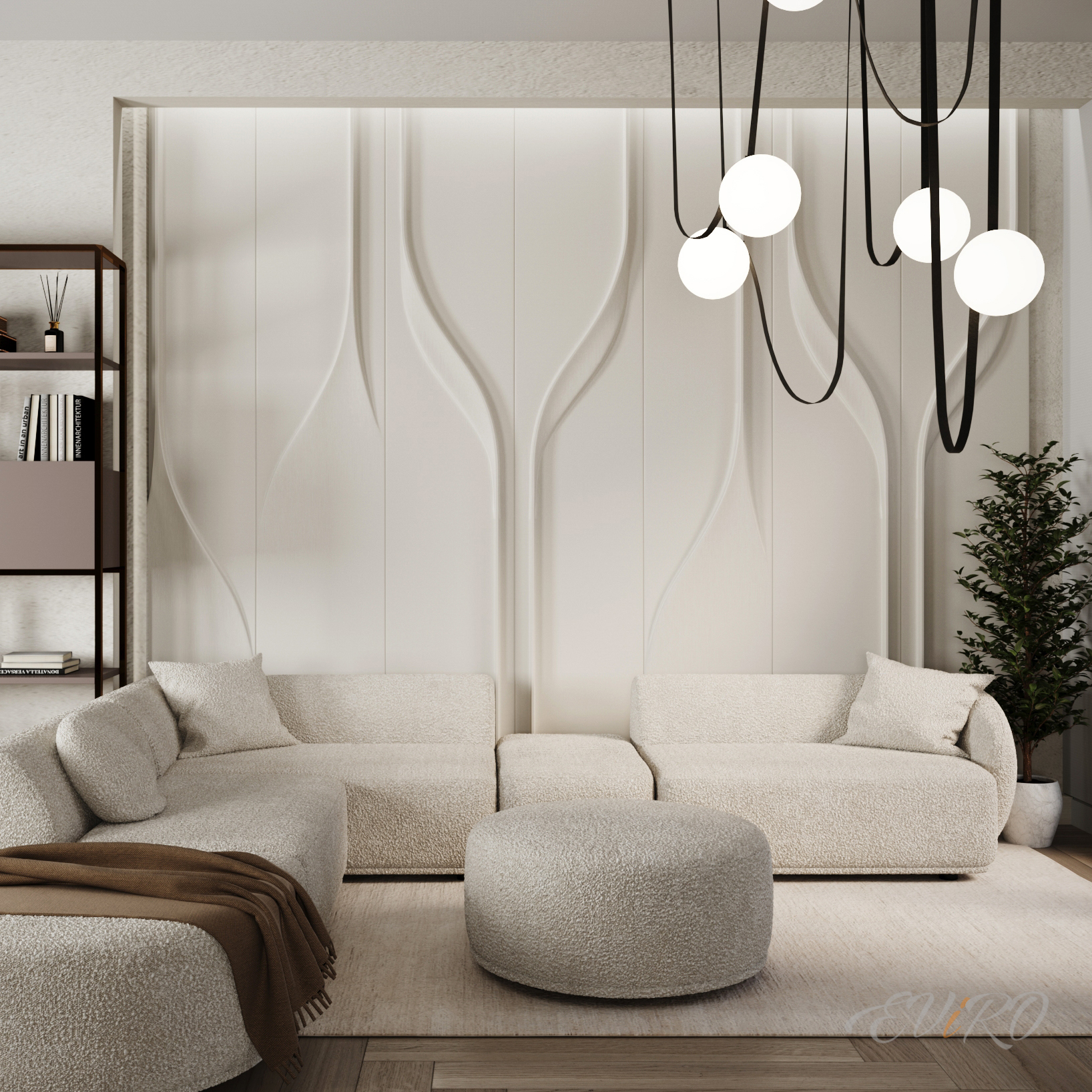 Гипсовая 3D панель EViRO Perfect