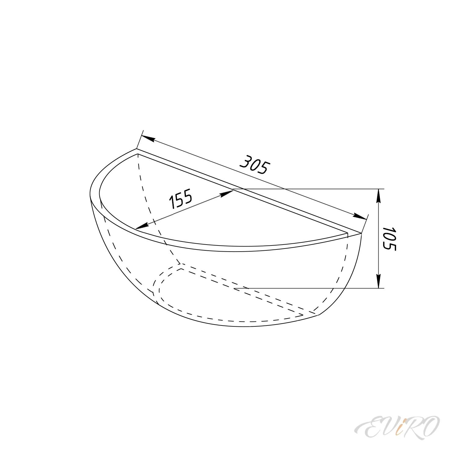 Стеновой светильник EViRO НС 1