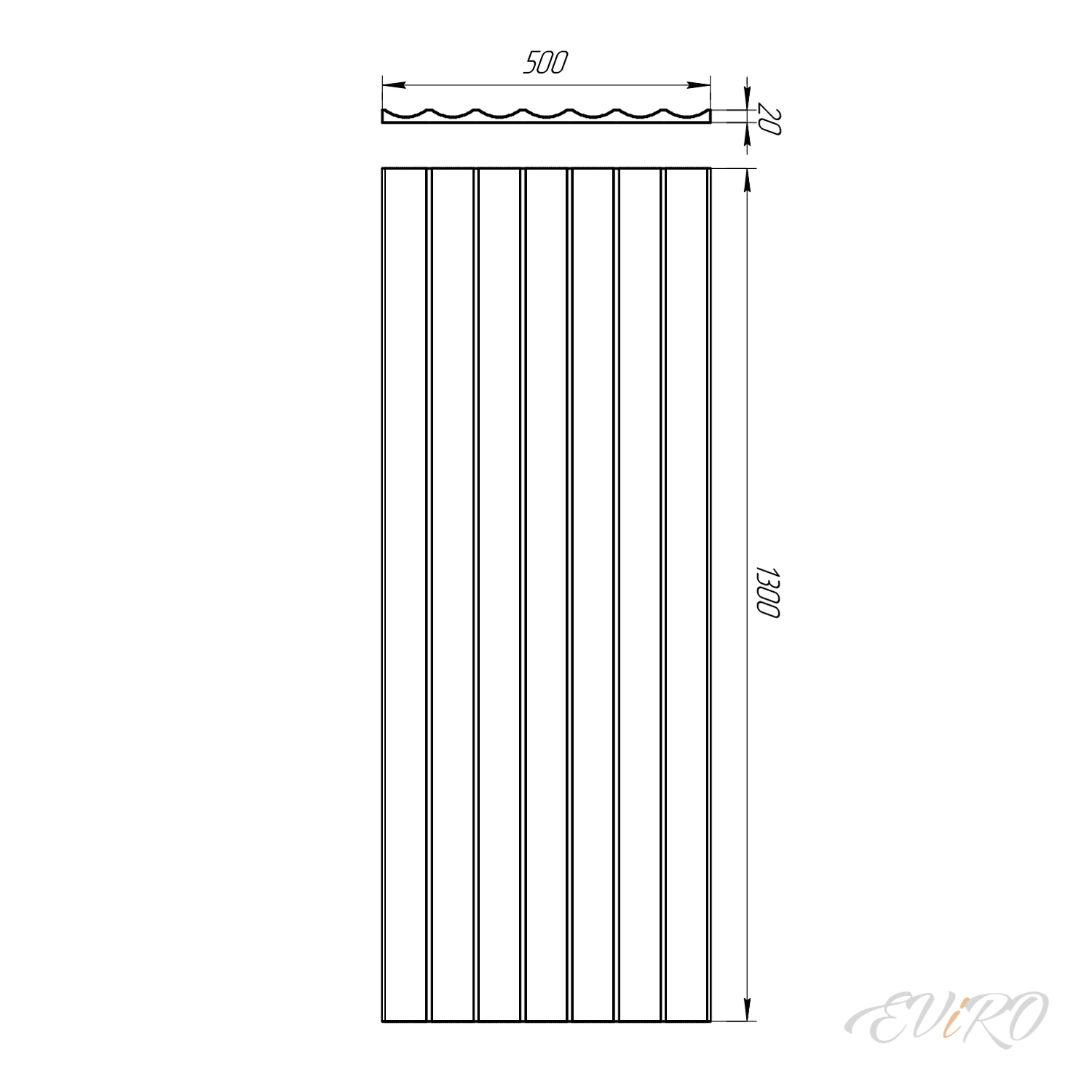 3D панель EViRO Спарта Premium Soft