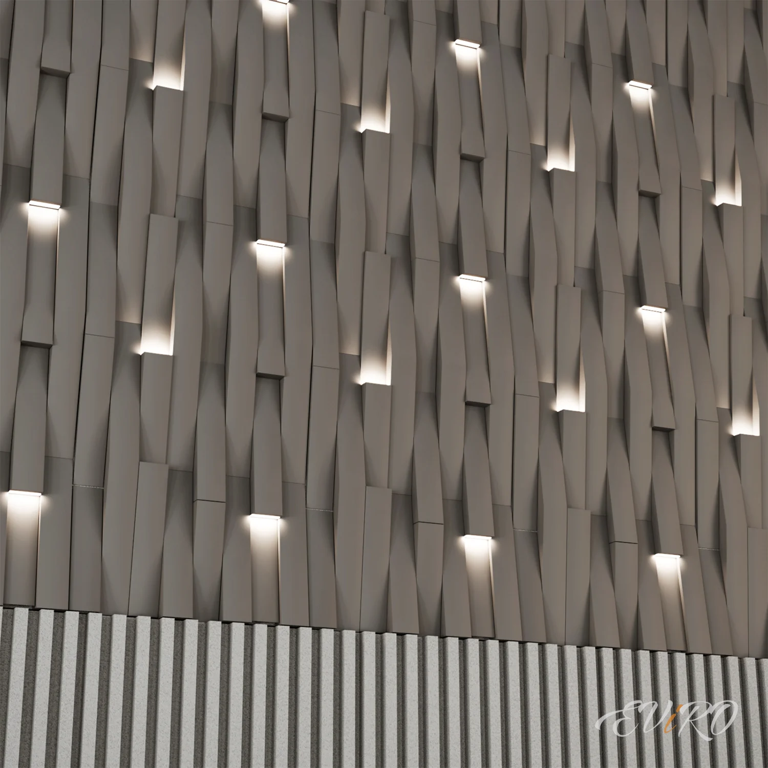 Гипсовая 3D панель EViRO Geometry