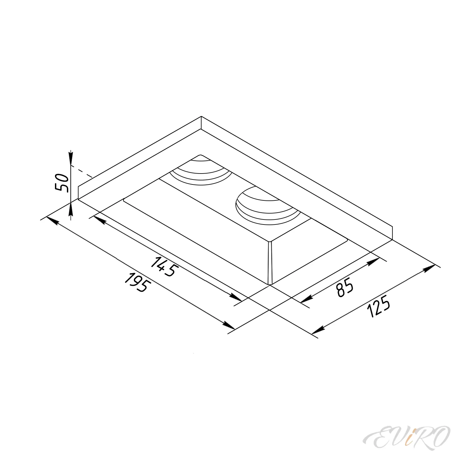 Потолочный светильник EViRO ВПС 6