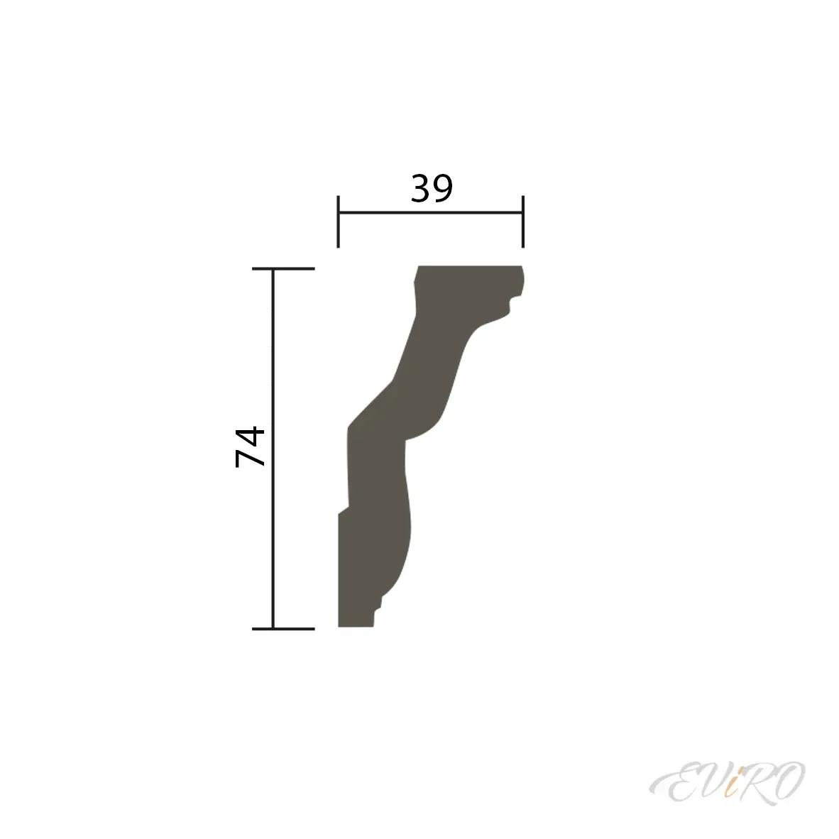 Карниз EViRO Модель 1.50.112