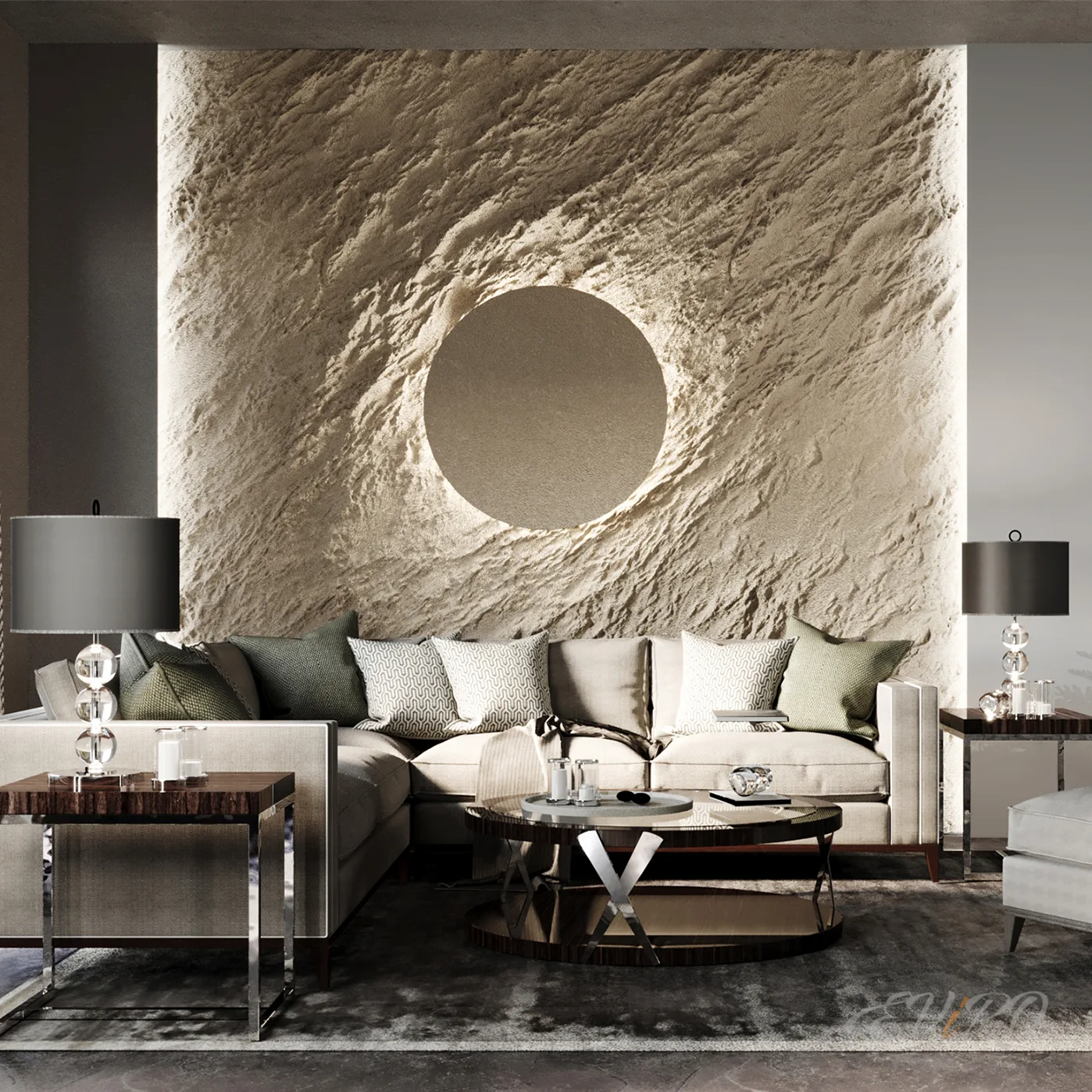 Гипсовая 3D панель EViRO Stone Slab