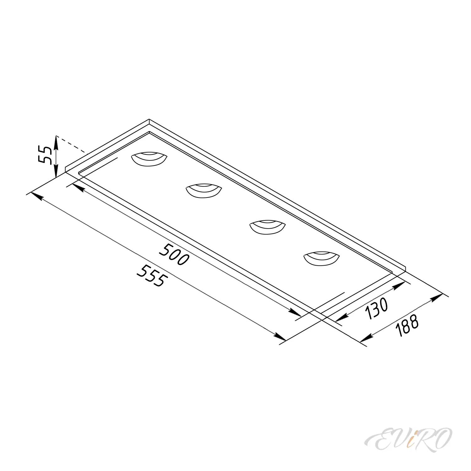 Потолочный светильник EViRO ВПС 24