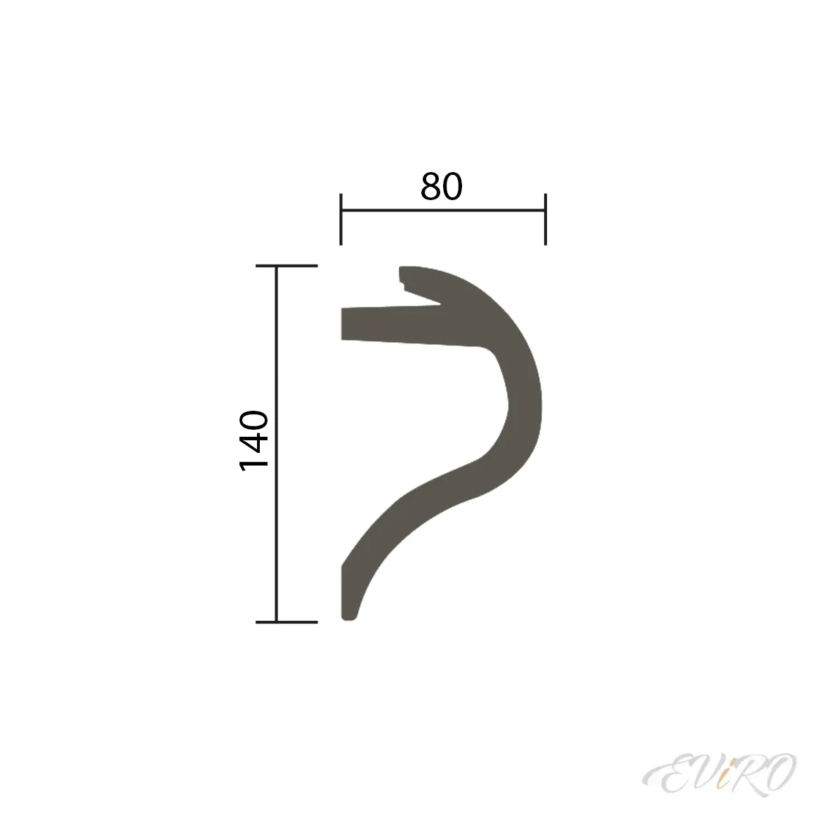 Карниз EViRO Модель 1.50.228