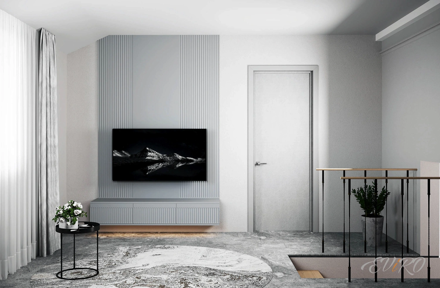 Гипсовая 3D панель EViRO Steps