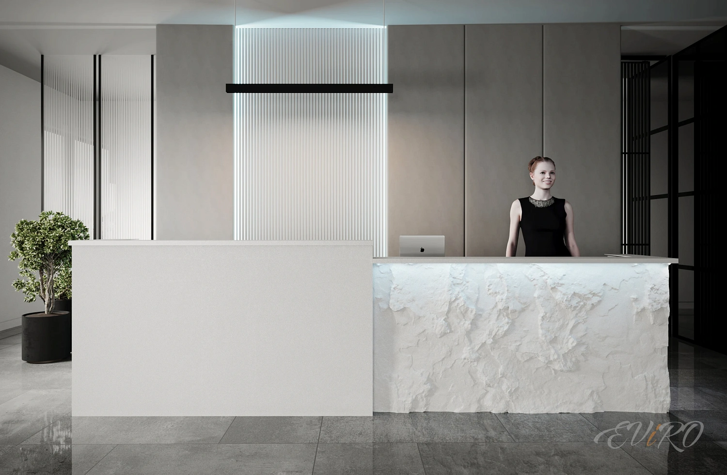 Гипсовая 3D панель EViRO Steps