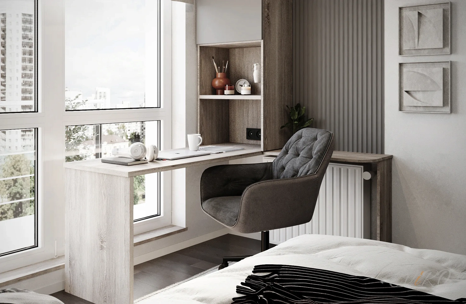 Гипсовая 3D панель EViRO Steps