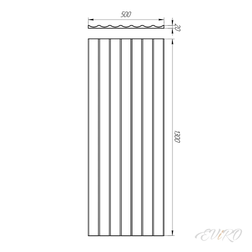 Гипсовая 3D панель EViRO Спарта