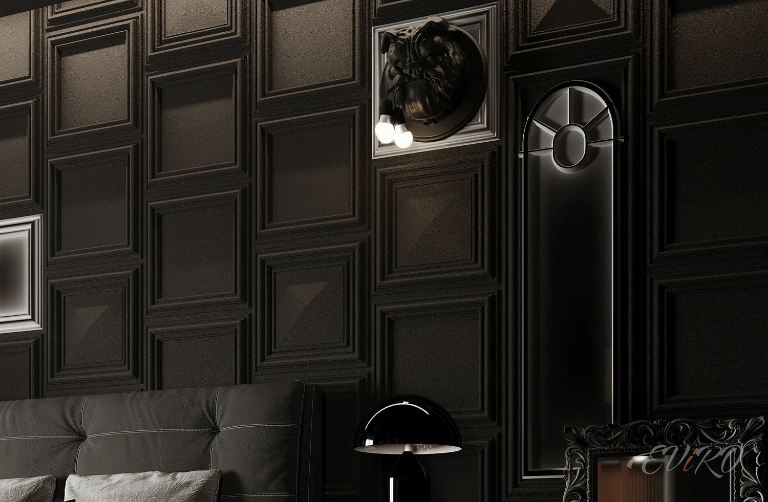 Гипсовая 3D панель EViRO W121 AUTOIRE