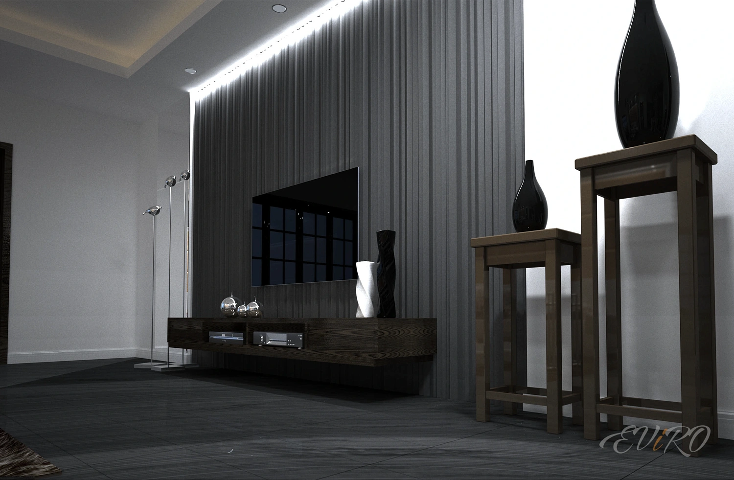 Гипсовая 3D панель EViRO Zebrano