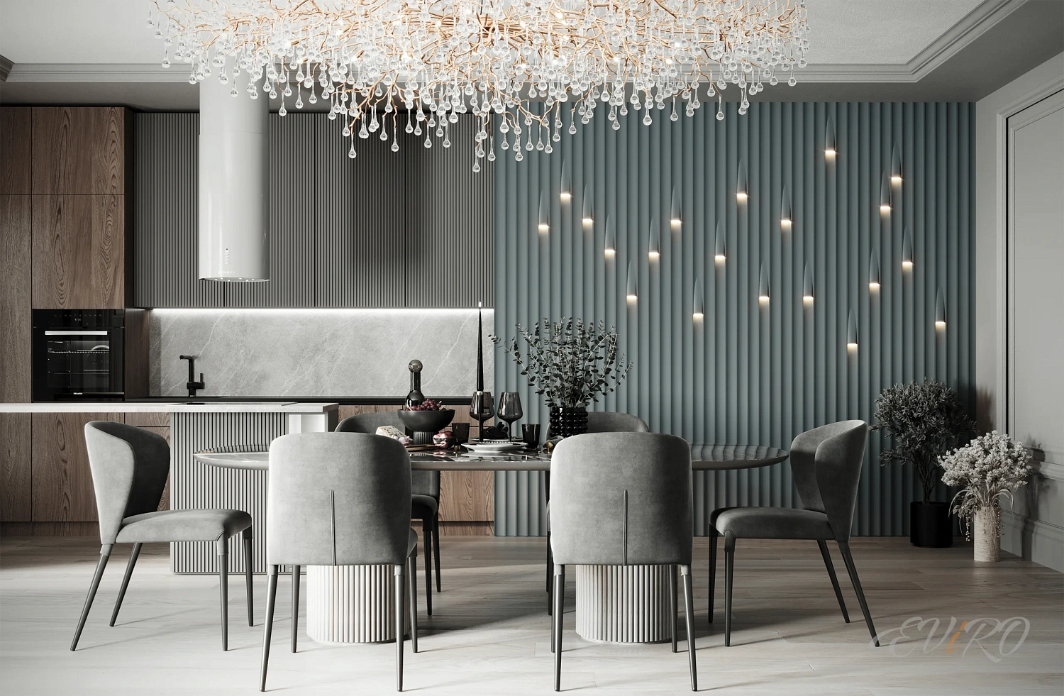 Гипсовая 3D панель EViRO Спарта